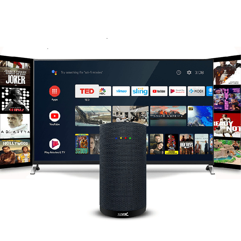 Запознайте се с следващото поколение Android TV Smart Speaker с цифров телевизионен приемник